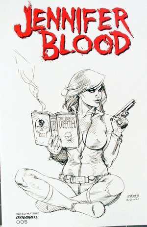 [Jennifer Blood (series 2) #5 (Cover G - Joseph Michael Linsner Sketch Incentive)]