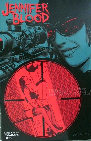 [Jennifer Blood (series 2) #5 (Cover N - Jimmy Broxton Risque Incentive)]