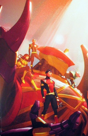 [Power Rangers #16 (variant full art cover - Gerald Parel)]