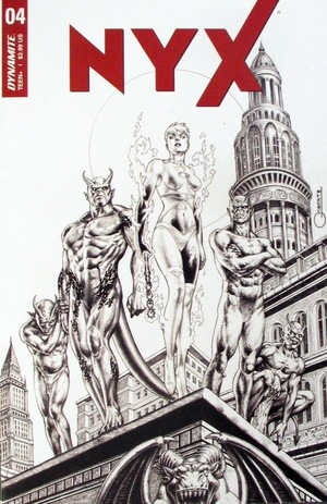 [Nyx #4 (Cover P - Geebo Vigonte B&W Incentive)]