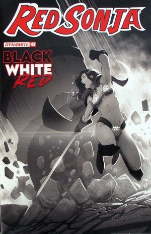 [Red Sonja: Black White Red #7 (Cover F - Bob Q B&W Incentive)]