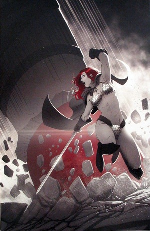 [Red Sonja: Black White Red #7 (Cover L - Bob Q Full Art Incentive)]