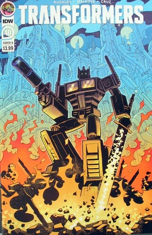[Transformers (series 3) #40 (Cover B - Nick Brokenshire)]