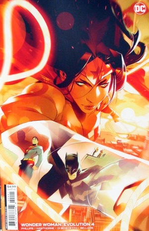 [Wonder Woman: Evolution 4 (variant cardstock cover - Simone Di Meo)]