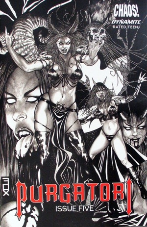 [Purgatori (series 4) #5 (Cover F - Russell Fox B&W Incentive)]