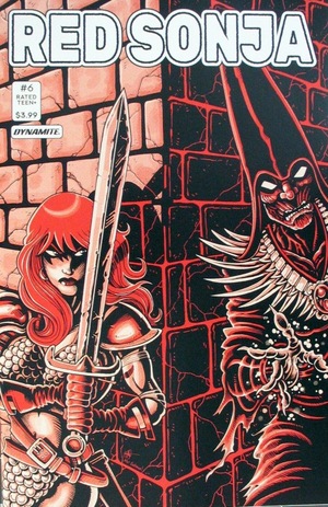 [Red Sonja (series 9) Issue #6 (Cover L - Ken Haeser TMNT Homage)]