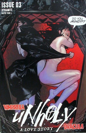 [Vampirella / Dracula - Unholy #3 (Cover D - Adam Hughes)]