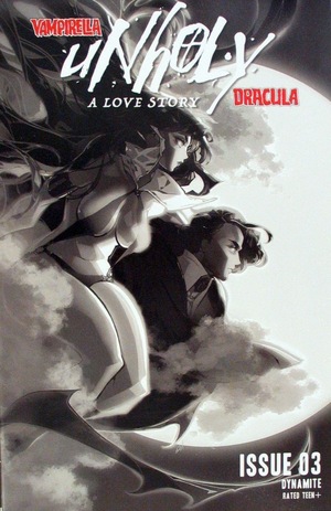 [Vampirella / Dracula - Unholy #3 (Cover H - Rose Besch B&W Incentive)]