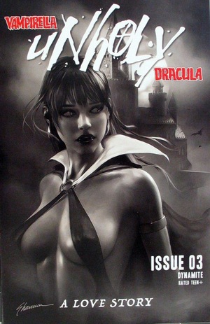 [Vampirella / Dracula - Unholy #3 (Cover I - Shannon Maer B&W Incentive)]