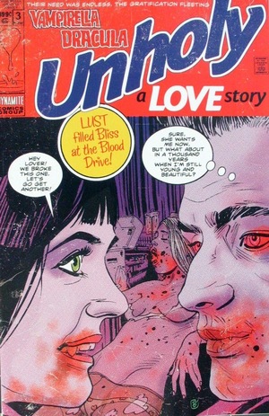 [Vampirella / Dracula - Unholy #3 (Cover Q - Jimmy Broxton Risque Incentive)]