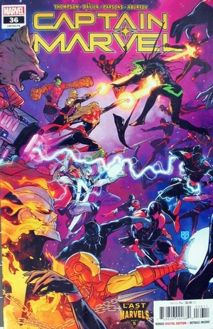 [Captain Marvel (series 11) No. 36 (standard cover - R.B. Silva)]