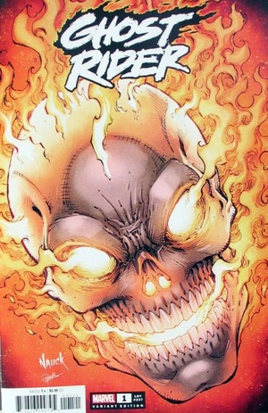 [Ghost Rider (series 10) No. 1 (1st printing, variant cover - Todd Nauck)]