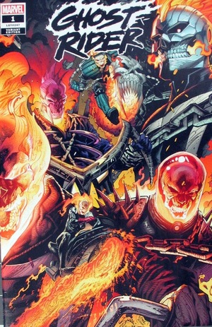 [Ghost Rider (series 10) No. 1 (1st printing, variant wraparound cover - Ryan Stegman)]