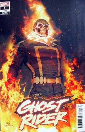 [Ghost Rider (series 10) No. 1 (1st printing, variant cover - InHyuk Lee)]