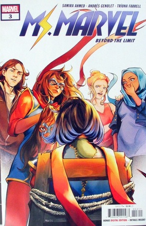 [Ms. Marvel - Beyond the Limit No. 3 (standard cover - Mashal Ahmed)]