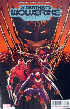 [X Deaths of Wolverine No. 3 (standard cover - Adam Kubert)]