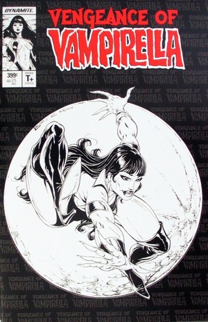 [Vengeance of Vampirella (series 2) #25 (corrected edition, Cover N - Jamie Biggs McFarlane Homage B&W Incentive)]