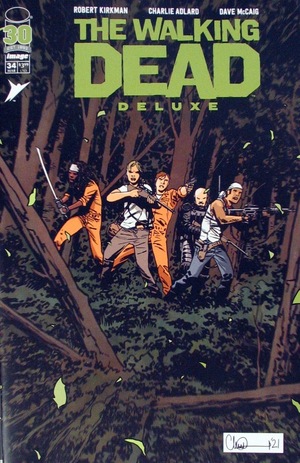 [Walking Dead Deluxe #34 (variant cover - Charlie Adlard, forest)]