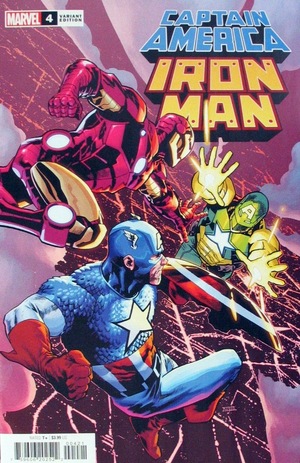 [Captain America / Iron Man No. 4 (variant cover - Mahmud Asrar)]
