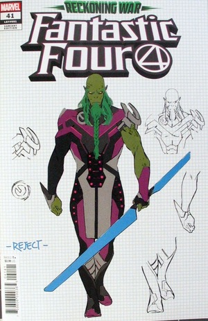 [Fantastic Four (series 6) No. 41 (variant design cover - R.B. Silva)]