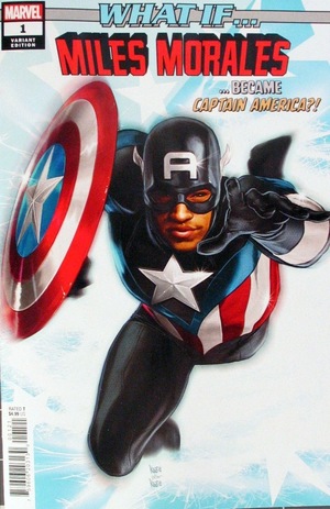 [What If...? - Miles Morales No. 1: What if Miles Morales became Captain America? (variant cover - Kaare Andrews)]