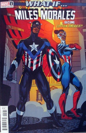 [What If...? - Miles Morales No. 1: What if Miles Morales became Captain America? (variant cover - Brian Stelfreeze)]