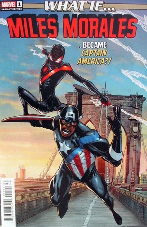 [What If...? - Miles Morales No. 1: What if Miles Morales became Captain America? (variant cover - Humberto Ramos)]
