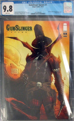 [Gunslinger Spawn #1 (Cover A - Brett Booth & Todd McFarlane wraparound, CGC Universal Grade 9.8)]