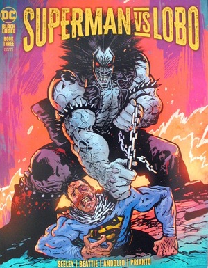 [Superman Vs. Lobo 3 (variant cover - Daniel Warren Johnson)]