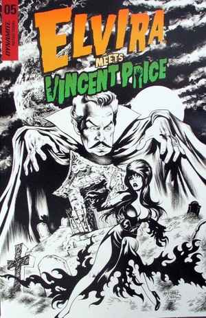 [Elvira Meets Vincent Price #5 (Cover G - Dave Acosta B&W Incentive)]