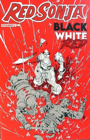 [Red Sonja: Black White Red #8 (Cover C - Jonathan Lau)]