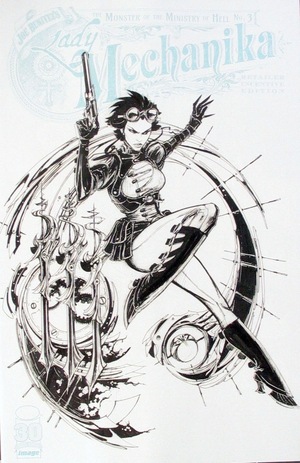 [Lady Mechanika - The Monster of the Ministry of Hell #3 (Cover C - Joe Benitez Retailer Incentive Sketch)]