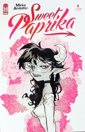 [Mirka Andolfo's Sweet Paprika #8 (variant B&W cover - Mirka Andolfo)]