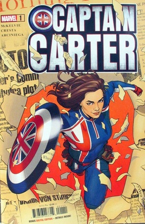 [Captain Carter No. 1 (1st printing, standard cover - Jamie McKelvie)]