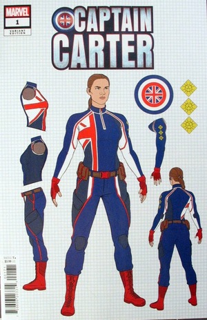 [Captain Carter No. 1 (1st printing, variant design cover - Jamie McKelvie)]