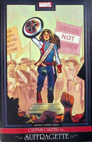 [Captain Carter No. 1 (1st printing, variant Women's History Month cover - Sara Pichelli)]