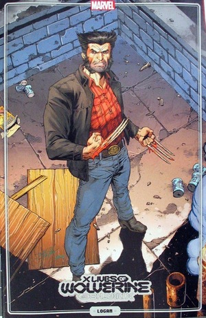 [X Lives of Wolverine No. 4 (variant Trading Card cover - Mark Bagley)]