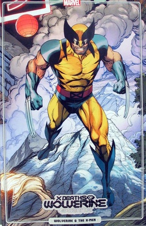 [X Deaths of Wolverine No. 4 (variant Trading Card cover - Mark Bagley)]