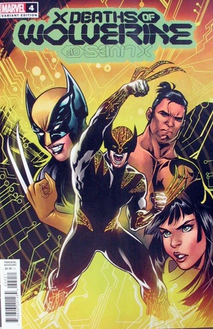 [X Deaths of Wolverine No. 4 (variant cover - Ema Lupacchino)]