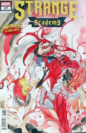 [Strange Academy No. 17 (variant Carnage Forever cover - Peach Momoko)]