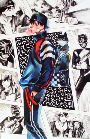 [Power Rangers #17 (variant unlockable full art cover - Rian Gonzales)]