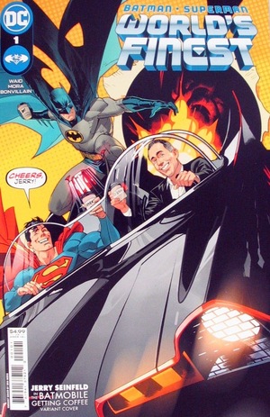 [Batman / Superman: World's Finest 1 (variant cardstock Jerry Seinfeld cover - Dan Mora)]