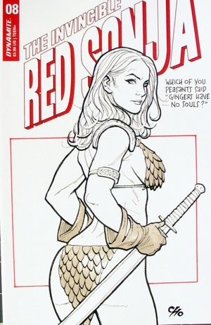 [Invincible Red Sonja #8 (Cover D - Frank Cho)]