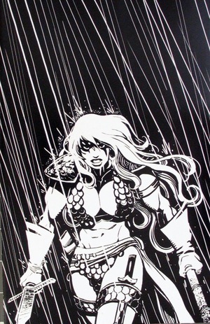 [Invincible Red Sonja #8 (Cover S - Moritat Fank Miller Homage Full Art Incentive)]