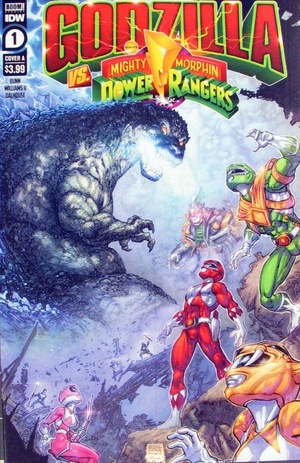 [Godzilla Vs. The Mighty Morphin Power Rangers #1 (Cover A - Freddie Williams II)]