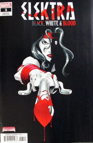 [Elektra: Black, White & Blood No. 3 (variant cover - Mark Bagley)]