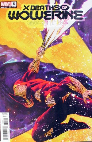 [X Deaths of Wolverine No. 5 (variant cover - Mateus Manhanni)]