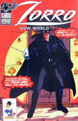 [Zorro - New World #3 (regular cover - Mario Capaldi)]