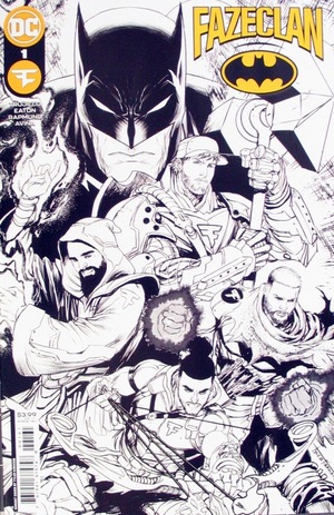 [Batman / FaZe Clan 1 (variant B&W cover - Tyler Kirkham)]