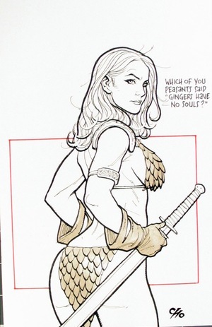 [Invincible Red Sonja #8 (Cover T - Frank Cho Full Art Incentive)]